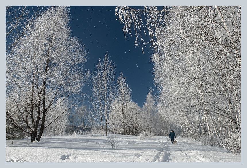 Как позитивно и красиво бывает зимой! Фото: Сергей Бородин