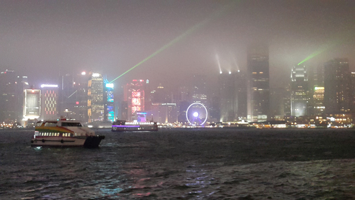 Фото 3 Лазерное шоу в Гонконге