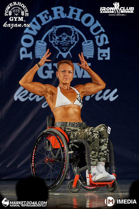 Сайдакова Анна, спортсменка с ограниченными физическими возможностями